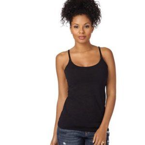 Motherhood Maternity Clip Down Nursing Cami Black S